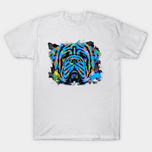 English Mastiff Crayon T-Shirt